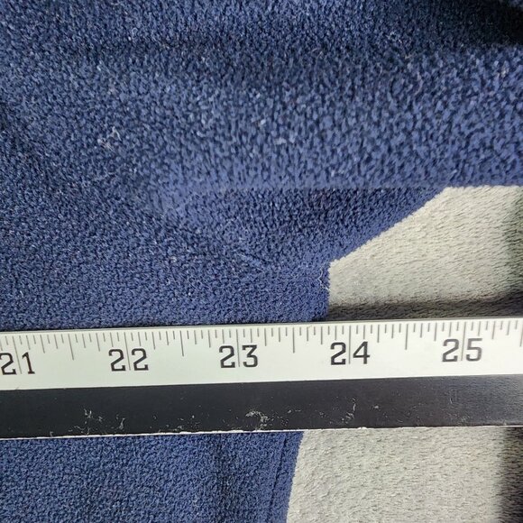 Mens Blue Polo Golf Ralph Lauren Pullover Fleece Sweatshirt OU Logo 1/4 Zip L - Picture 8 of 10